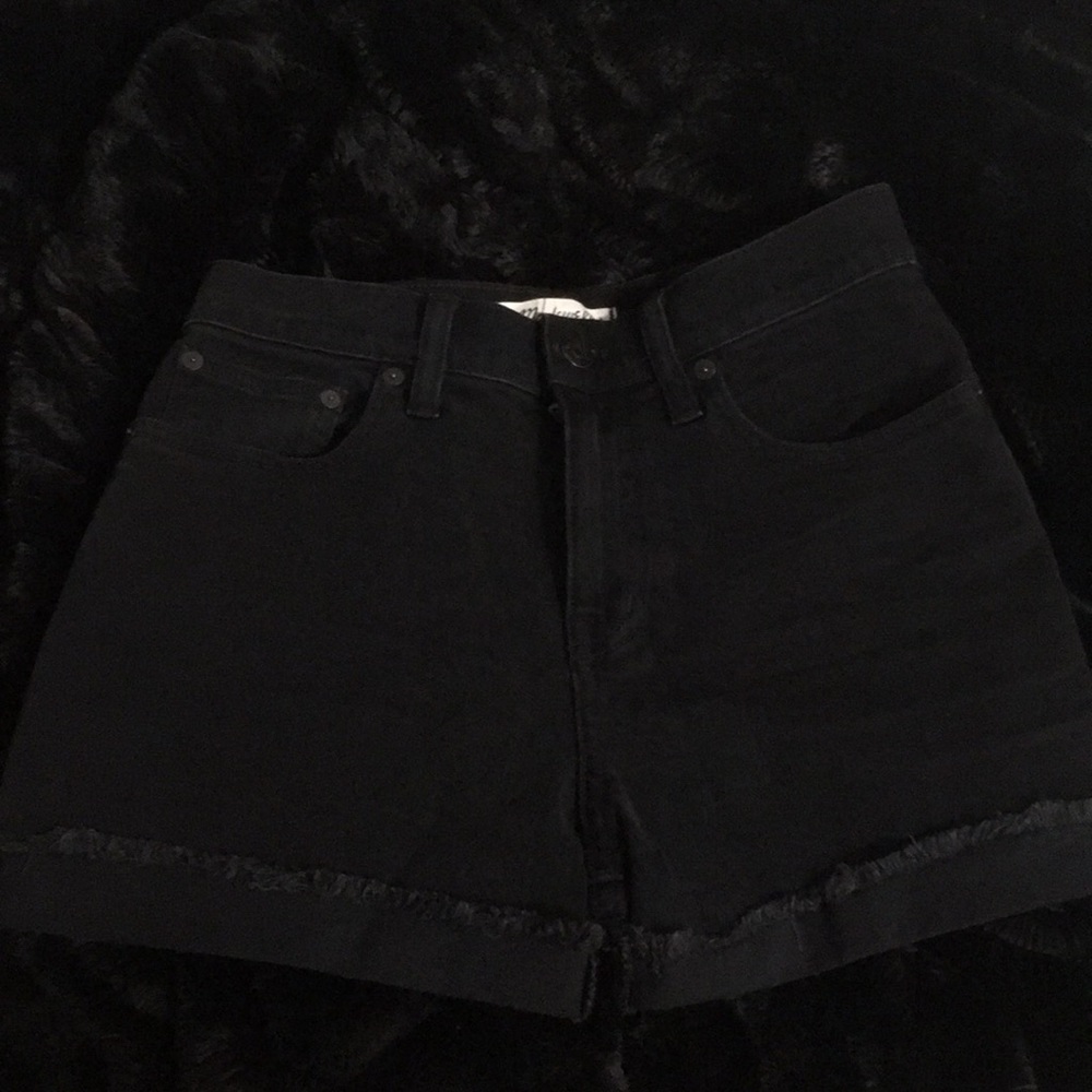 Madewell highwaist denim shorts